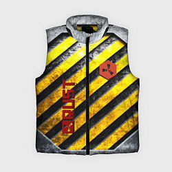 Женский жилет RUST grunge, цвет: 3D-светло-серый