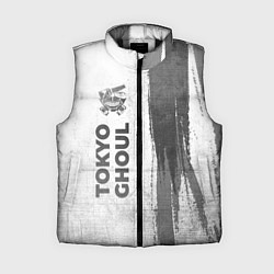 Женский жилет Tokyo Ghoul - white gradient по-вертикали
