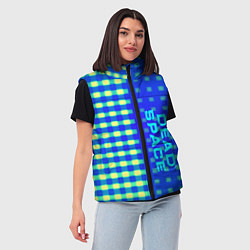 Женский жилет Dead space текстура айзека, цвет: 3D-светло-серый — фото 2