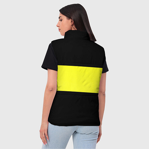 Женский жилет Янг бойс полоса / 3D-Черный – фото 4