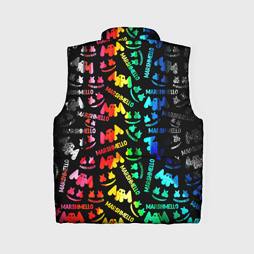 Женский жилет Marshmello neon color / 3D-Светло-серый – фото 2