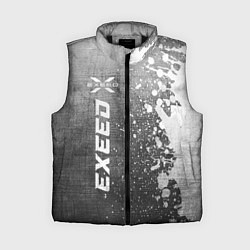 Женский жилет Exeed - grey gradient по-вертикали, цвет: 3D-черный