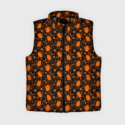 Женский жилет Летучие мыши - хэллоуин, цвет: 3D-светло-серый