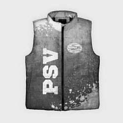 Женский жилет PSV - grey gradient вертикально, цвет: 3D-черный