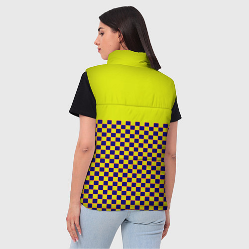 Женский жилет Serious Sam pattern / 3D-Черный – фото 4