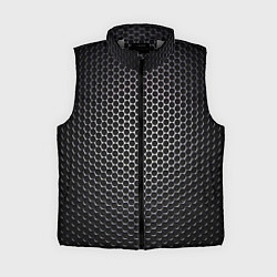 Женский жилет Карбоновая металлическая сетка, цвет: 3D-светло-серый