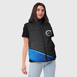 Женский жилет Volvo metal auto, цвет: 3D-светло-серый — фото 2