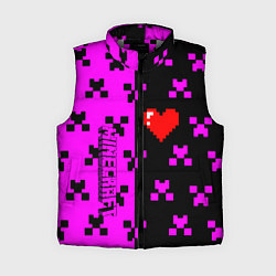 Женский жилет Minecraft love game