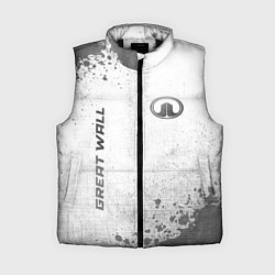 Женский жилет Great Wall - white gradient вертикально, цвет: 3D-черный