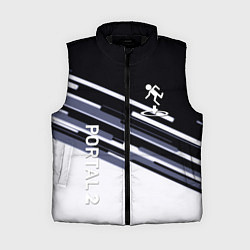 Женский жилет Portal line geometry, цвет: 3D-черный