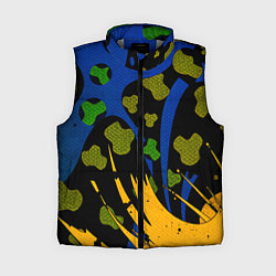 Женский жилет Абстрактные пятна леопарда