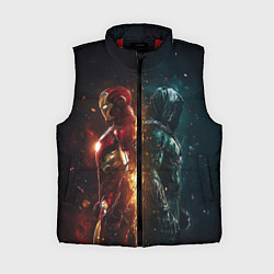 Женский жилет Железный Человек - Доктор Дум, цвет: 3D-красный