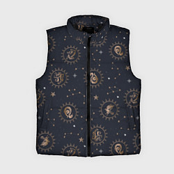 Женский жилет Все факультеты Хогвартса, цвет: 3D-черный