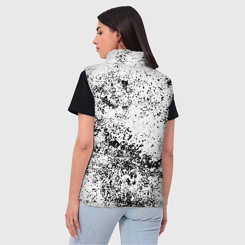 Женский жилет Arctic Monkeys - Графический хаос / 3D-Красный – фото 4