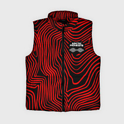 Женский жилет Arctic Monkeys - красные линии