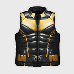 Женский жилет Костюм Росомахи из люди икс, цвет: 3D-черный