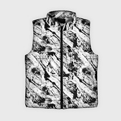 Женский жилет Гранж текстура отпечатки краски