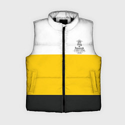 Женский жилет Без труда не вытащишь и рыбку - с флагом черная на, цвет: 3D-черный