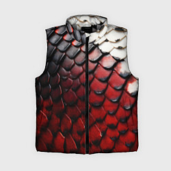 Женский жилет Змеиная броня, цвет: 3D-светло-серый
