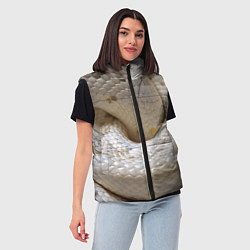 Женский жилет Мой удав, цвет: 3D-черный — фото 2