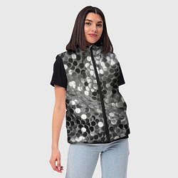Женский жилет Блистание, цвет: 3D-красный — фото 2