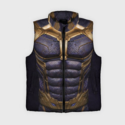Женский жилет Костюм Таноса из мстителей, цвет: 3D-черный