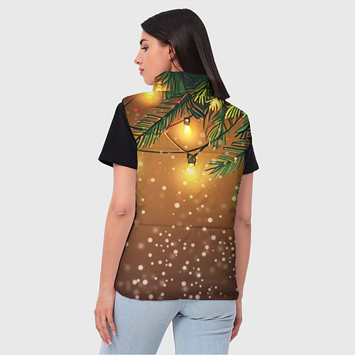 Женский жилет Змеи к нам приходят / 3D-Светло-серый – фото 4