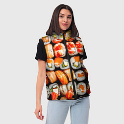 Женский жилет Большой сет роллов, цвет: 3D-красный — фото 2