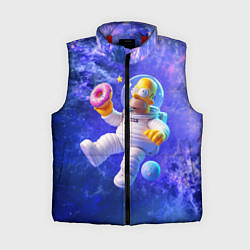 Женский жилет Homer Simpson is a brave astronaut, цвет: 3D-красный