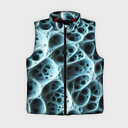 Женский жилет Белая пористая структура, цвет: 3D-красный