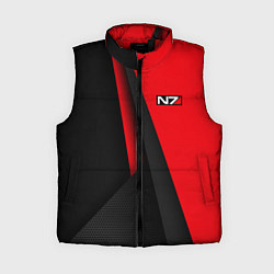 Женский жилет N7 - красная униформа