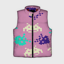 Женский жилет Пиксели фильтр