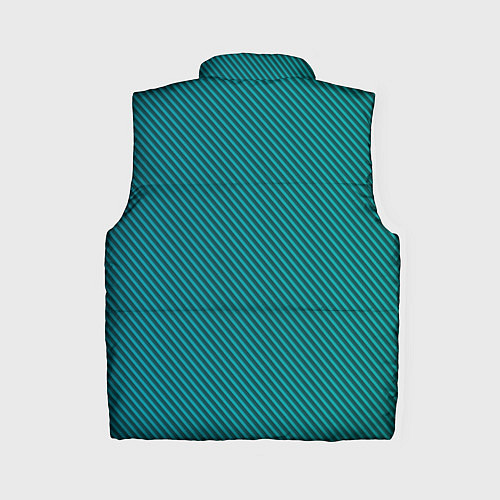 Женский жилет Бирюзовый перелив / 3D-Светло-серый – фото 2
