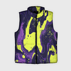 Женский жилет Камуфляжный пятна, цвет: 3D-черный