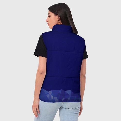 Женский жилет Mortal Kombat - Саб-Зиро / 3D-Черный – фото 4