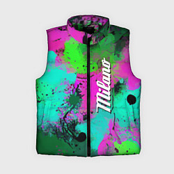 Женский жилет Color impression - abstraction, цвет: 3D-черный