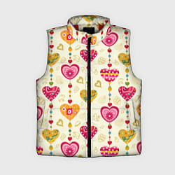 Женский жилет Сердечки подборка