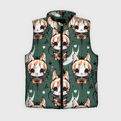 Женский жилет Анимешный лис фенек