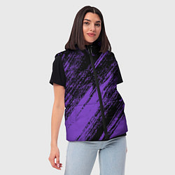 Женский жилет The color is purple and black, цвет: 3D-светло-серый — фото 2