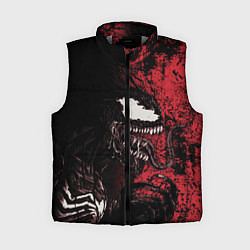 Женский жилет Веном на красном, цвет: 3D-светло-серый