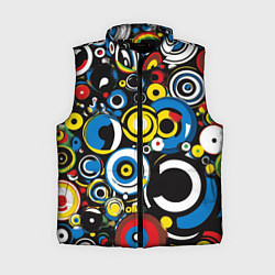 Женский жилет Абстракция геометрическая, цвет: 3D-черный