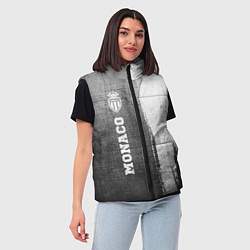 Женский жилет Monaco - grey gradient по-вертикали, цвет: 3D-черный — фото 2