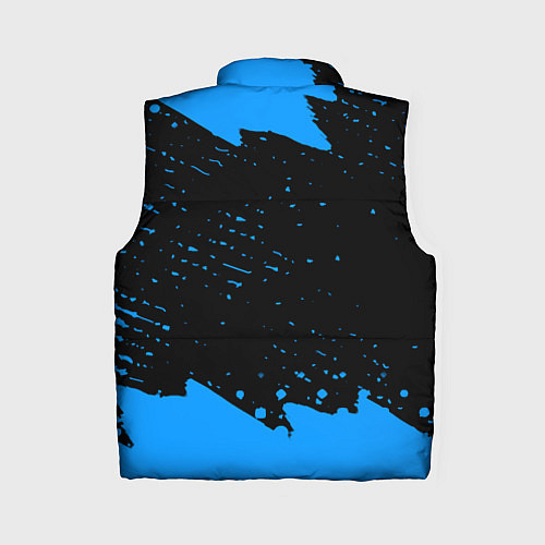 Женский жилет Schalke 04 fc blue color / 3D-Светло-серый – фото 2