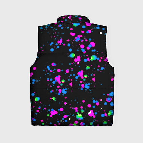 Женский жилет Monster energy неоновые краски / 3D-Светло-серый – фото 2