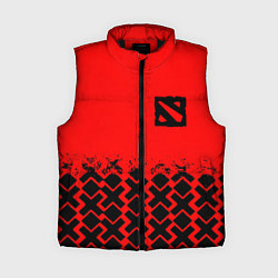 Женский жилет Dota игровой паттерн