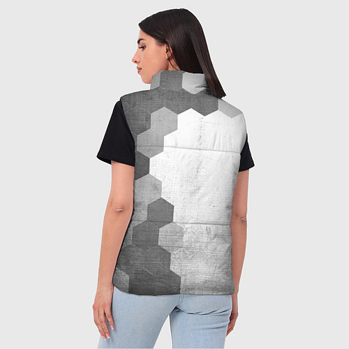 Женский жилет Elden Ring - white gradient по-вертикали / 3D-Черный – фото 4