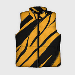 Женский жилет Тигровый раскрас, цвет: 3D-светло-серый