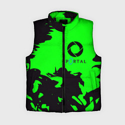 Женский жилет Portal черный дым, цвет: 3D-черный