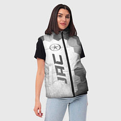 Женский жилет JAC - white gradient по-вертикали, цвет: 3D-черный — фото 2