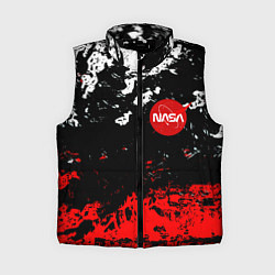 Женский жилет Nasa краски, цвет: 3D-черный